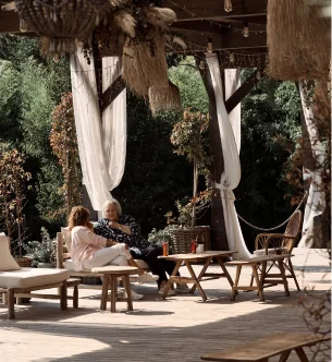 location reception salon exterieur à Longvilliers dans les Yvelines 78